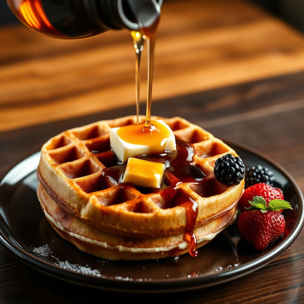 Red Velvet Waffle